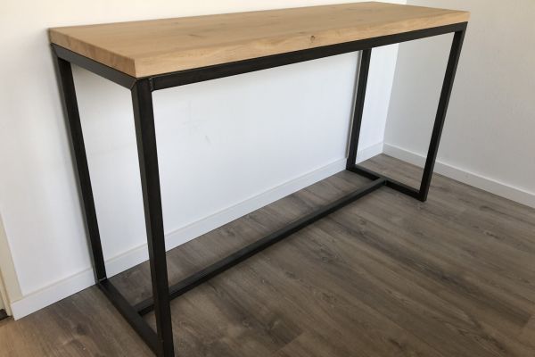 Toffe sidetable op maat (1 plank)
