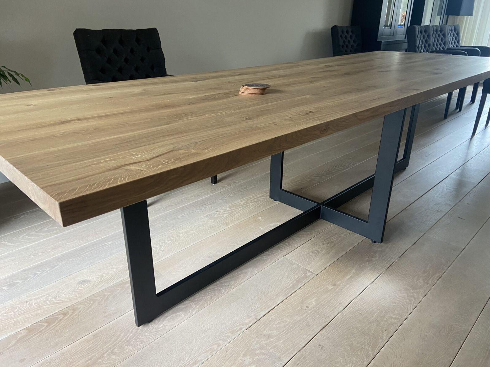 Toffe Tafel strak eiken