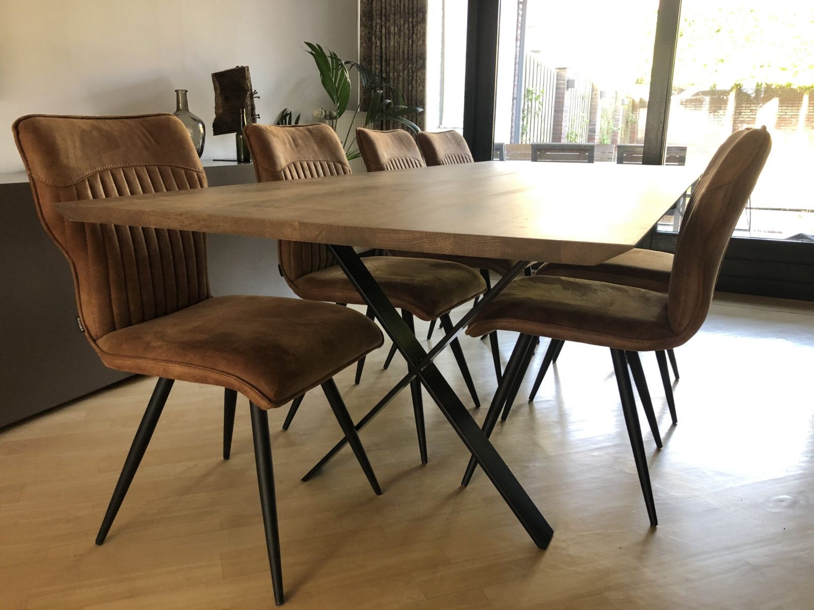 Toffe Tafel rechthoekig (met verjongde rand)